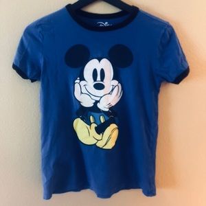 Blue Mickey Mouse Shirt 🖤💙